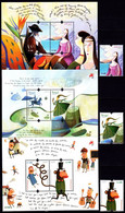 Europa Cept - 2010 - Portugal, Madeira, Azoren - 3.Mini S/Sheet+3.Set - (Children Books) ** MNH - 2010
