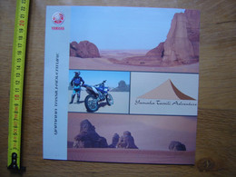 Brochure Catalogue Publicite Prospekt MOTO YAMAHA Tassili Adventure - Motos