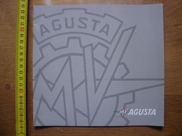 Brochure Catalogue Publicite Prospekt MOTO MV AGUSTA F4 - Motos