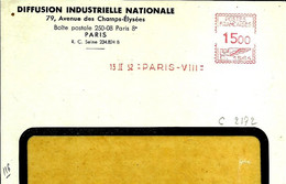 Lettre EMA Havas C 1952 Diffusion Industrielle Nationale Metier 75 Paris   A4/31 - Autres & Non Classés