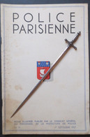 Revue " Police Parisienne " Revue Illustrée N° 11 - Septembre 1937 - B.E - - Police & Gendarmerie