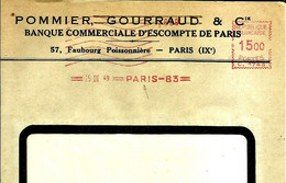 Lettre EMA Havas  C 1949   Pommier Gourraud Banque  75 Paris A4/35 - Autres & Non Classés