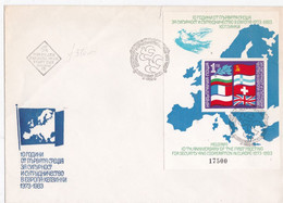 Russia Fdc Busta Grande - Fdc -1983 - FDC