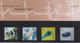 GREAT BRITAIN 1999 Millennium Series. The Patients' Tale Presentation Pack - Presentation Packs