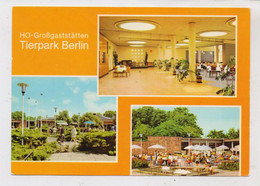 1000 BERLIN - FRIEDRICHSFELD, Tierpark Berlin (Zoo), HO - Gaststätte - Hohenschönhausen