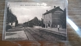 NEUILLY L EVEQUE La Gare N°22216 - Neuilly L'Eveque