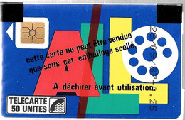 CARTE-PUBLIC-1987-50U-F 08-SO2.410-Net P-ALLO-4Pe-4381 Endroits-NSB-LUXE - 1987