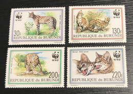 Lot De 4 Timbres Neufs** Burundi 1992 - Unused Stamps