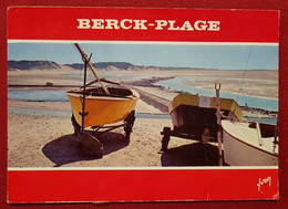 CPM - Berck Plage -( Pas-de-  Calais ) - La Baie De L'Authie - Berck