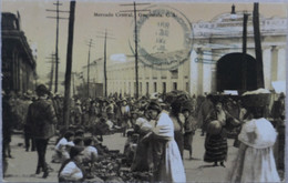 C. P. A. : GUATEMALA : Guatemlala City : Mercado Central, Sello En 1928 - Guatemala