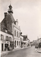 BONNIERES  -  78  -  La Mairie - Epicerie Crèmerie  -  Vieilles Voitures - Bonnieres Sur Seine