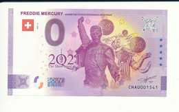 Billet Touristique 0 Euro - FREDDIE MERCURY QUEEN THE STUDIO EXPERIENCE MONTREUX - CHAU - 2021-4 - N° 1541 - Autres & Non Classés