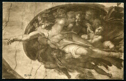 Kunstverlag Münchem , Michelangelo  -  USED  1911 - 2 Scans For Condition.(Originalscan !!) - Musées