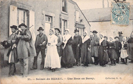 CPA FRANCE - 36 - Scène Du Berry - Une Noce En Berry - Collection GG - Other & Unclassified