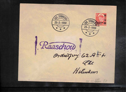 Greenland / Groenland 1959 Greenland's Fond Interesting Letter FDC - Storia Postale