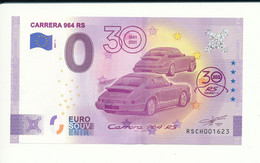 Billet Touristique 0 Euro - CARRERA 964 RS - RSCH - 2021-1 - N° 1623 - Autres & Non Classés