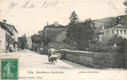 Serrières * Avenue De La Gare * Villageois - Serrières