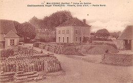 Malicorne Sur Sarthe            72          Poterie  Usine Du Sablon . Usine  Partie Nord    (voir Scan) - Malicorne Sur Sarthe