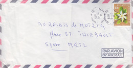 Lettre Par Avion Obl. FAAA Aéroport Le 27/6/79 Sur N° 129 - Covers & Documents