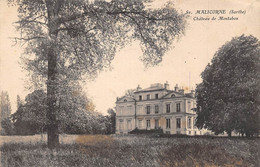 Malicorne Sur Sarthe      72        Château De Montabon   (voir Scan) - Malícorne Sur Sarthe