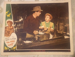 CLAUDETTE COLBERT ,FRED MAC MURRAY ,THE EGG AND I  ,LOBBY CARD - Autographes