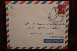 1960's Madagascar FM Ambositra BIMA Bataillon Infanterie Marine Cover - Francobolli  Di Franchigia Militare