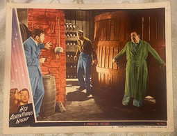 HER ADVENTUROUS NIGHT  ,LOBBY CARD - Autographs