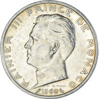 Monnaie, Monaco, 5 Francs, 1960 - 1960-2001 Nouveaux Francs
