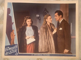 SMOKE AS SILK   , LOBBY CARD - Autographs