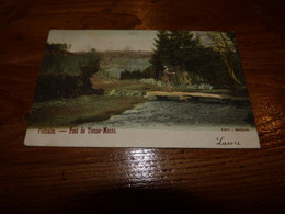 Carte Postale Vielsam Pont De Tienne Messe - Carte Couleur - Vielsalm