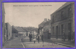 Carte Postale 59. Bruay-sur-Escaut  La Rue Ledru Rollain  Très Beau Plan - Bruay Sur Escaut