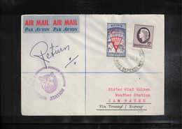 Ross Dependency 1970 Scott Base - VANDA STATION Airmail Interesting Letter - Covers & Documents