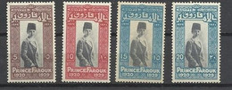 Egypte   N°136  à  139  Neufs  *      B/TB    Voir  Scans    Soldé   ! ! ! - Unused Stamps