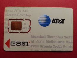 USA AT&T GSM SIM Birla  (D0415 - [2] Tarjetas Con Chip