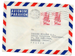 YOUGOSLAVIE-1966-- Lettre  SARAJEVO  Pour  NANTERRE-92 (France).....timbres Sur Lettre.... Cachet -- - Brieven En Documenten