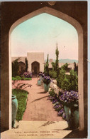 California Santa Barbara Persian Hotel Samarkand Vista Handcolored Albertype - Santa Barbara