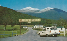 Start Of The Mount Washington Auto Road, White Mountains, New Hampshire - White Mountains