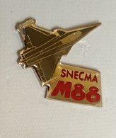 Pin's Espace Snecma M88 Avion Fabrication De Moteurs Pour L'industrie Aéronautique - Espace