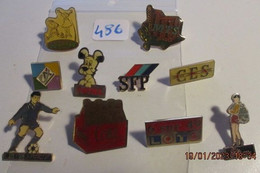 SUPER AFFAIRE A PRIX CASSE !!! LOT 486 : Lot De 10 Pin's TOUS DIFFERENTS En Très Bon état Mais SANS Les Attaches - Lots