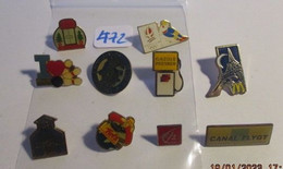 SUPER AFFAIRE A PRIX CASSE !!! LOT 472 : Lot De 10 Pin's TOUS DIFFERENTS En Très Bon état Mais SANS Les Attaches - Lots