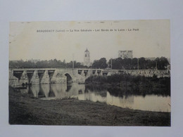 BEAUGENCY   La Vue Générale   Les Bords De La Loire  Le Pont - Beaugency