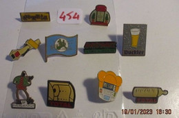 SUPER AFFAIRE A PRIX CASSE !!! LOT 454 : Lot De 10 Pin's TOUS DIFFERENTS En Très Bon état Mais SANS Les Attaches - Lots