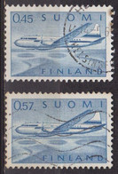 Convair 440, Bimoteur - FINLANDE - Avion De Ligne - Aviation - N° 8-12 - 1963-1970 - Used Stamps