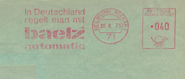 Installateur Sanitär Gas Wasser Heizung Lüftung - 71 Heilbronn Neckar 1973 Baelz Automatic Regel Regler - Autres & Non Classés