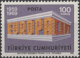 TURQUIE 1891 ** MNH EUROPA 1969 - Neufs