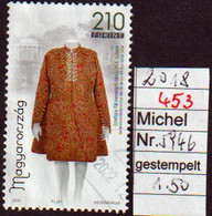 Historische Gewänder  2018  (453) - Used Stamps
