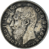 Monnaie, Belgique, 50 Centimes, 1886 - 50 Cent