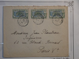 BM7  CAMEROUN   BELLE  LETTRE   RR 1920 PETIT BUREAU  YOKADOUMA CAMEROUN +T.P SURCHARGE  + AFFRANC.INTERESSANT ++ - Brieven En Documenten