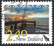 NEW ZEALAND 2010 QEII $2.40 Multicoloured, Scenic-Lake Rotorua SG3228 FU - Usados