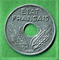FRANCE / ETAT FRANCAIS / 10 CENTIMES / 1941 / ZINC - 10 Centimes